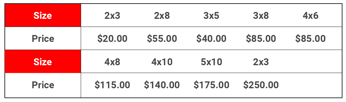 Price-table-banners